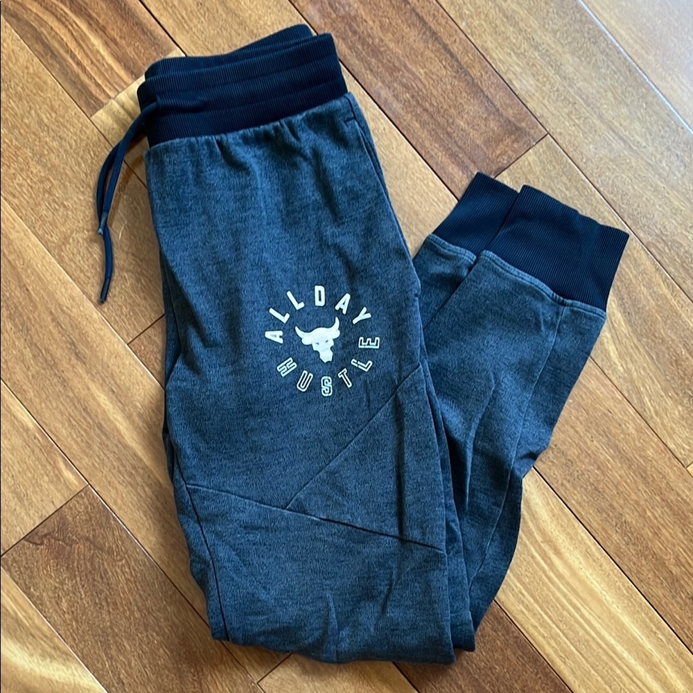 Under Armour Gray and Black Sweatpants Joggers